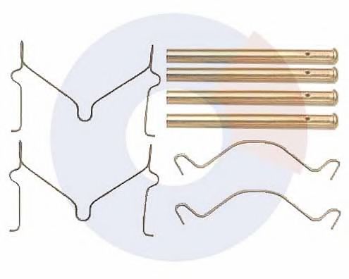 CARRAB BRAKE PARTS 2273 Комплектующие, колодки дискового тормоза для KIA RIO (Киа Рио) CARRAB BRAKE PARTS 2273 Комплектующие, колодки дискового тормоза для KIA RIO (Киа Рио)