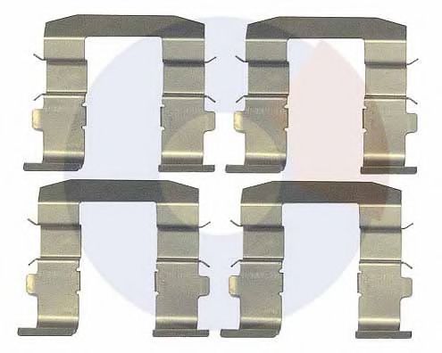 CARRAB BRAKE PARTS 2337 Комплектующие, колодки дискового тормоза для KIA (Киа) CARRAB BRAKE PARTS 2337 Комплектующие, колодки дискового тормоза для KIA (Киа)