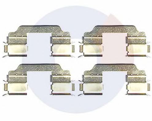 CARRAB BRAKE PARTS 2356 Комплектующие, колодки дискового тормоза для RENAULT LUTECIA III (Рено Лутэcиа 3) CARRAB BRAKE PARTS 2356 Комплектующие, колодки дискового тормоза для RENAULT LUTECIA III (Рено Лутэcиа 3)