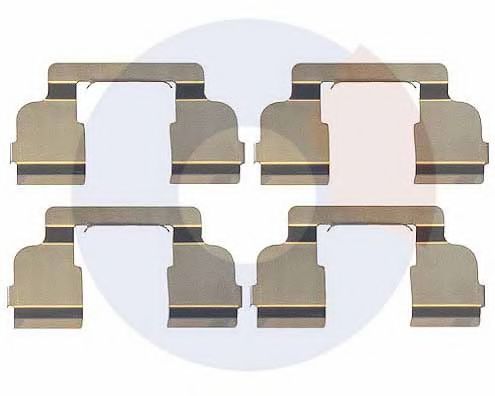 CARRAB BRAKE PARTS 2369 Комплектующие, колодки дискового тормоза для RENAULT MEGANE SCENIC (Рено Меган сценик) CARRAB BRAKE PARTS 2369 Комплектующие, колодки дискового тормоза для RENAULT MEGANE SCENIC (Рено Меган сценик)