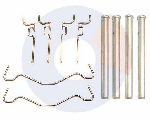 CARRAB BRAKE PARTS 2402 Комплектующие, колодки дискового тормоза для TOYOTA (Тойота/тоета) CARRAB BRAKE PARTS 2402 Комплектующие, колодки дискового тормоза для TOYOTA (Тойота/тоета)