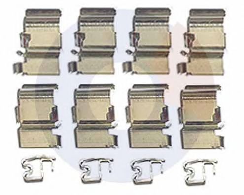 CARRAB BRAKE PARTS 2412 Комплектующие, колодки дискового тормоза для TOYOTA (Тойота/тоета) CARRAB BRAKE PARTS 2412 Комплектующие, колодки дискового тормоза для TOYOTA (Тойота/тоета)