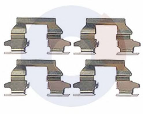 CARRAB BRAKE PARTS 2419 Комплектующие, колодки дискового тормоза для RENAULT KOLEOS (Рено Колеос) CARRAB BRAKE PARTS 2419 Комплектующие, колодки дискового тормоза для RENAULT KOLEOS (Рено Колеос)