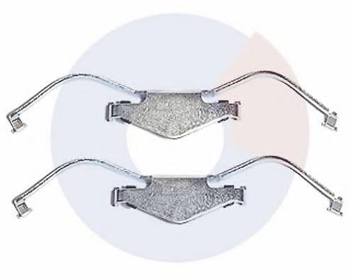 CARRAB BRAKE PARTS 2422 Комплектующие, колодки дискового тормоза для OPEL (Опель) CARRAB BRAKE PARTS 2422 Комплектующие, колодки дискового тормоза для OPEL (Опель)