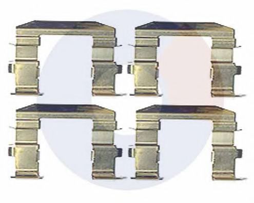 CARRAB BRAKE PARTS 2423 Комплектующие, колодки дискового тормоза для KIA (Киа) CARRAB BRAKE PARTS 2423 Комплектующие, колодки дискового тормоза для KIA (Киа)