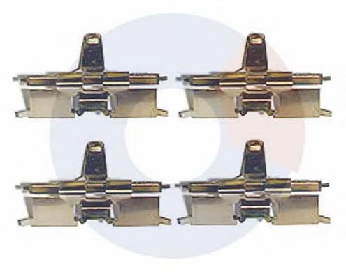 CARRAB BRAKE PARTS 2425 Комплектующие, колодки дискового тормоза для DAEWOO LACETTI (Дэу Лачетти) CARRAB BRAKE PARTS 2425 Комплектующие, колодки дискового тормоза для DAEWOO LACETTI (Дэу Лачетти)