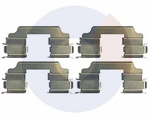 CARRAB BRAKE PARTS 2447 Комплектующие, колодки дискового тормоза для SUZUKI (Сузуки) CARRAB BRAKE PARTS 2447 Комплектующие, колодки дискового тормоза для SUZUKI (Сузуки)