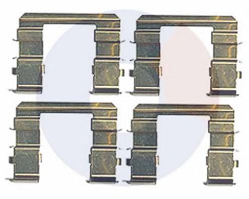 CARRAB BRAKE PARTS 2452 Комплектующие, колодки дискового тормоза для KIA SEDONA I (Киа Сэдона и) CARRAB BRAKE PARTS 2452 Комплектующие, колодки дискового тормоза для KIA SEDONA I (Киа Сэдона и)