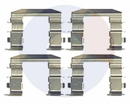 CARRAB BRAKE PARTS 2461 Комплектующие, колодки дискового тормоза для KIA (Киа) CARRAB BRAKE PARTS 2461 Комплектующие, колодки дискового тормоза для KIA (Киа)