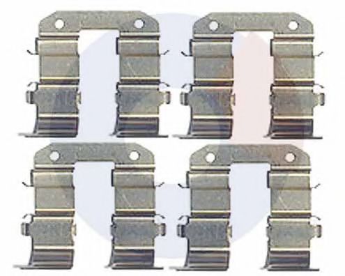 CARRAB BRAKE PARTS 2465 Комплектующие, колодки дискового тормоза для KIA (Киа) CARRAB BRAKE PARTS 2465 Комплектующие, колодки дискового тормоза для KIA (Киа)