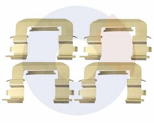 CARRAB BRAKE PARTS 2473 Комплектующие, колодки дискового тормоза для SAAB (Сааб) CARRAB BRAKE PARTS 2473 Комплектующие, колодки дискового тормоза для SAAB (Сааб)