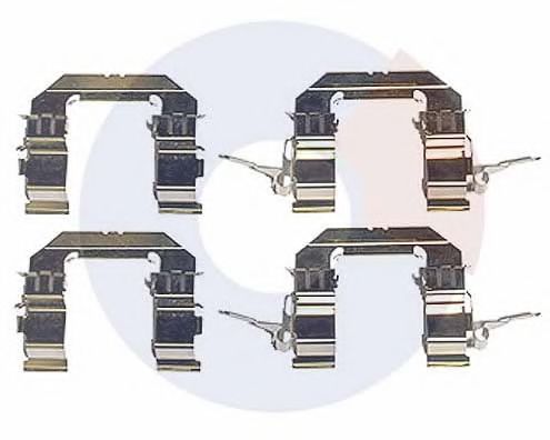 CARRAB BRAKE PARTS 2482 Комплектующие, колодки дискового тормоза для RENAULT KOLEOS (Рено Колеос) CARRAB BRAKE PARTS 2482 Комплектующие, колодки дискового тормоза для RENAULT KOLEOS (Рено Колеос)