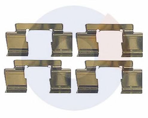 CARRAB BRAKE PARTS 2484 Комплектующие, колодки дискового тормоза для CHRYSLER (Крайслер) CARRAB BRAKE PARTS 2484 Комплектующие, колодки дискового тормоза для CHRYSLER (Крайслер)