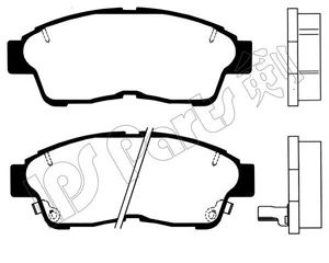 IPS Parts IBD-1261 Тормозные колодки для TOYOTA CARINA E (Тойота/тоета Карина е) IPS Parts IBD-1261 Тормозные колодки для TOYOTA CARINA E (Тойота/тоета Карина е)