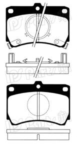 IPS Parts IBD-1326 Тормозные колодки для MAZDA 323 III (Мазда 323 3) IPS Parts IBD-1326 Тормозные колодки для MAZDA 323 III (Мазда 323 3)