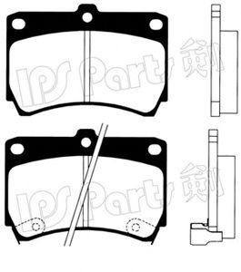 IPS Parts IBD-1341 Тормозные колодки для MAZDA FAMILIA V (Мазда Фамилиа v) IPS Parts IBD-1341 Тормозные колодки для MAZDA FAMILIA V (Мазда Фамилиа v)