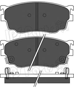 IPS Parts IBD-1367 Тормозные колодки для MAZDA (Мазда) IPS Parts IBD-1367 Тормозные колодки для MAZDA (Мазда)