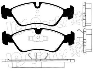 IPS Parts IBD-1376 Тормозные колодки для DAEWOO (Дэу) IPS Parts IBD-1376 Тормозные колодки для DAEWOO (Дэу)