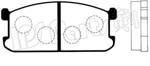 IPS Parts IBD-1508 Тормозные колодки для MITSUBISHI GALANT II (Митсубиши/митсубиси Галант 2) IPS Parts IBD-1508 Тормозные колодки для MITSUBISHI GALANT II (Митсубиши/митсубиси Галант 2)