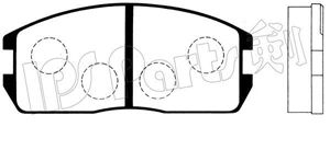 IPS Parts IBD-1524 Тормозные колодки для MITSUBISHI LANCER III (Митсубиши/митсубиси Ланcэр 3) IPS Parts IBD-1524 Тормозные колодки для MITSUBISHI LANCER III (Митсубиши/митсубиси Ланcэр 3)