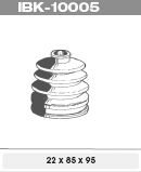 IPS Parts IBK-10005 Комплект пылника, приводной вал 