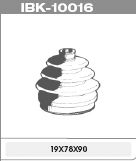 IPS Parts IBK-10016 Комплект пылника, приводной вал 