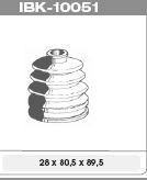 IPS Parts IBK-10051 Комплект пылника, приводной вал для TOYOTA PICNIC (Тойота/тоета Пикник) IPS Parts IBK-10051 Комплект пылника, приводной вал для TOYOTA PICNIC (Тойота/тоета Пикник)