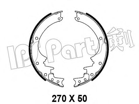 IPS Parts IBL-4132 Тормозные колодки для NISSAN ATLAS (Ниссан Атлас) IPS Parts IBL-4132 Тормозные колодки для NISSAN ATLAS (Ниссан Атлас)