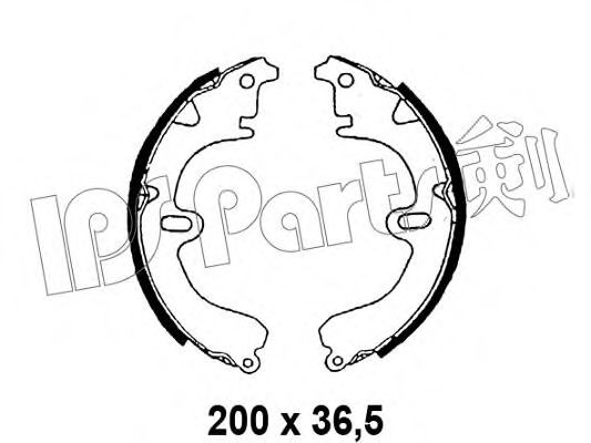 IPS Parts IBL-4298 Тормозные колодки для TOYOTA COROLLA FX (Тойота/тоета Cоролла инфинити фх) IPS Parts IBL-4298 Тормозные колодки для TOYOTA COROLLA FX (Тойота/тоета Cоролла инфинити фх)