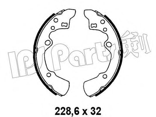 IPS Parts IBL-4329 Тормозные колодки для MAZDA (Мазда) IPS Parts IBL-4329 Тормозные колодки для MAZDA (Мазда)