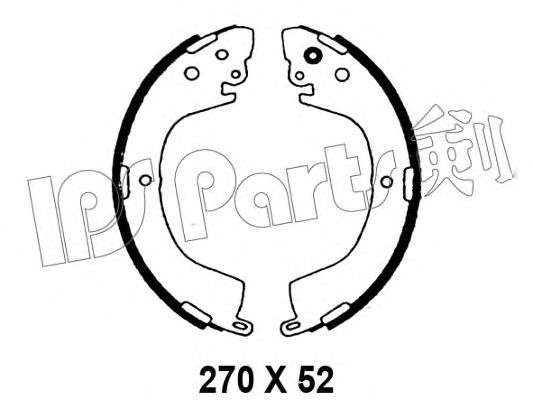 IPS Parts IBL-4582 Тормозные колодки для MITSUBISHI CHALLENGER (Митсубиши/митсубиси Чаллэнгэр) IPS Parts IBL-4582 Тормозные колодки для MITSUBISHI CHALLENGER (Митсубиши/митсубиси Чаллэнгэр)