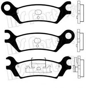 IPS Parts IBR-1300 Тормозные колодки для MAZDA 626 II (Мазда 626 2) IPS Parts IBR-1300 Тормозные колодки для MAZDA 626 II (Мазда 626 2)