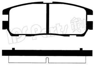 IPS Parts IBR-1903 Тормозные колодки для GREAT WALL HAVAL 5 (Грейтвол Хаvал 5) IPS Parts IBR-1903 Тормозные колодки для GREAT WALL HAVAL 5 (Грейтвол Хаvал 5)