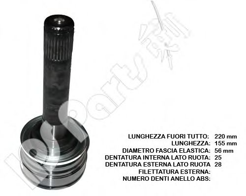 IPS Parts ICJ-10513 Шарнирный комплект, приводной вал для MITSUBISHI PAJERO/SHOGUN (Митсубиши/митсубиси Пажэро/шогун) IPS Parts ICJ-10513 Шарнирный комплект, приводной вал для MITSUBISHI PAJERO/SHOGUN (Митсубиши/митсубиси Пажэро/шогун)