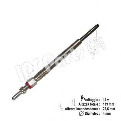 IPS Parts IDG-171 Изолятор, свеча накаливания для SUZUKI WAGON R (Сузуки Вагон р)
