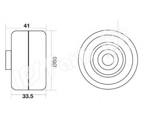 IPS Parts ITB-6008 Устройство для натяжения ремня, ремень ГРМ для TATA B-LINE (Тата Б-линэ) IPS Parts ITB-6008 Устройство для натяжения ремня, ремень ГРМ для TATA B-LINE (Тата Б-линэ)
