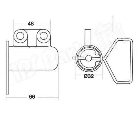 IPS Parts ITB-6257 Устройство для натяжения ремня, ремень ГРМ для TOYOTA ESTIMA (Тойота/тоета Эстима) IPS Parts ITB-6257 Устройство для натяжения ремня, ремень ГРМ для TOYOTA ESTIMA (Тойота/тоета Эстима)