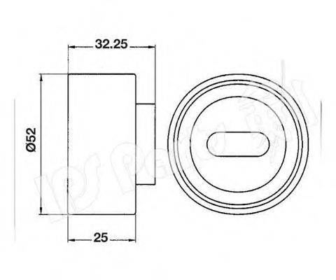 IPS Parts ITB-6300 Устройство для натяжения ремня, ремень ГРМ для MAZDA 323 III (Мазда 323 3) IPS Parts ITB-6300 Устройство для натяжения ремня, ремень ГРМ для MAZDA 323 III (Мазда 323 3)