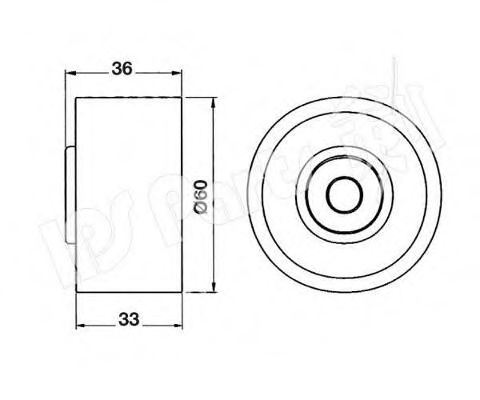 IPS Parts ITB-6315 Устройство для натяжения ремня, ремень ГРМ для MAZDA EUNOS 800 (Мазда Эунос 800) IPS Parts ITB-6315 Устройство для натяжения ремня, ремень ГРМ для MAZDA EUNOS 800 (Мазда Эунос 800)