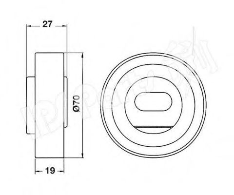 IPS Parts ITB-6409 Устройство для натяжения ремня, ремень ГРМ для HONDA SHUTTLE (Хонда Шуттлэ) IPS Parts ITB-6409 Устройство для натяжения ремня, ремень ГРМ для HONDA SHUTTLE (Хонда Шуттлэ)