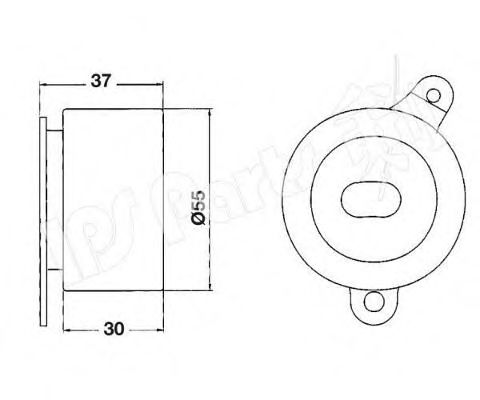 IPS Parts ITB-6415 Устройство для натяжения ремня, ремень ГРМ для HONDA CRX II (Хонда Cрх 2) IPS Parts ITB-6415 Устройство для натяжения ремня, ремень ГРМ для HONDA CRX II (Хонда Cрх 2)