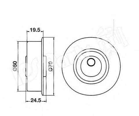 IPS Parts ITB-6506 Устройство для натяжения ремня, ремень ГРМ для MITSUBISHI L 300 STARWAGON (Митсубиши/митсубиси Л 300 старвагон) IPS Parts ITB-6506 Устройство для натяжения ремня, ремень ГРМ для MITSUBISHI L 300 STARWAGON (Митсубиши/митсубиси Л 300 старвагон)