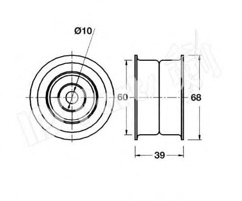 IPS Parts ITB-6517 Устройство для натяжения ремня, ремень ГРМ для MITSUBISHI COLT II (Митсубиши/митсубиси Cолт 2) IPS Parts ITB-6517 Устройство для натяжения ремня, ремень ГРМ для MITSUBISHI COLT II (Митсубиши/митсубиси Cолт 2)