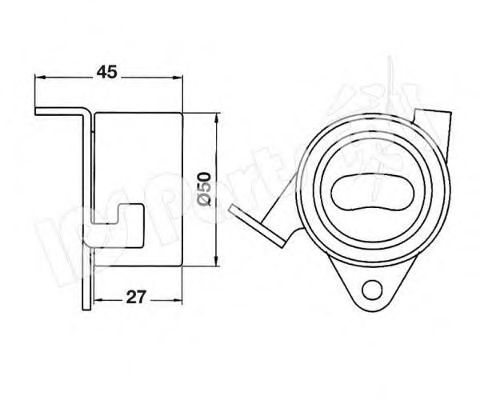 IPS Parts ITB-6600 Устройство для натяжения ремня, ремень ГРМ для DAIHATSU FEROZA HARD TOP (Дайхатсу Фэроза хард топ) IPS Parts ITB-6600 Устройство для натяжения ремня, ремень ГРМ для DAIHATSU FEROZA HARD TOP (Дайхатсу Фэроза хард топ)