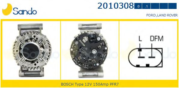 SANDO 2010308.0 Генератор 