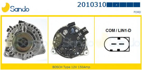 SANDO 2010310.1 Генератор 