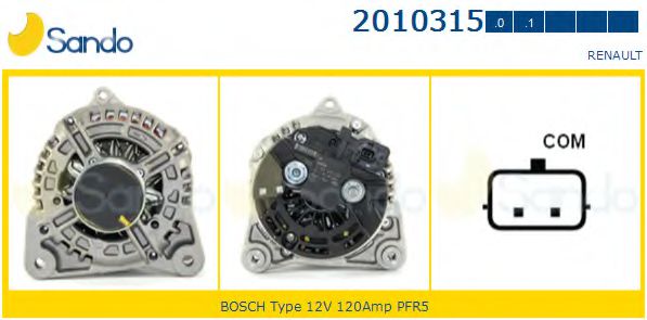 SANDO 2010315.0 Генератор 