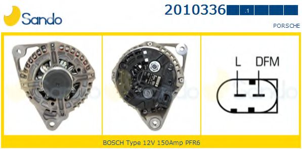 SANDO 2010336.1 Генератор 