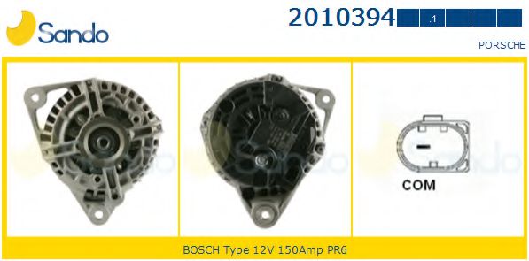 SANDO 2010394.1 Генератор 