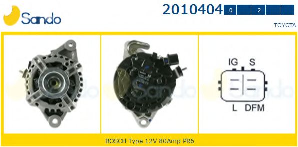 SANDO 2010404.0 Генератор 